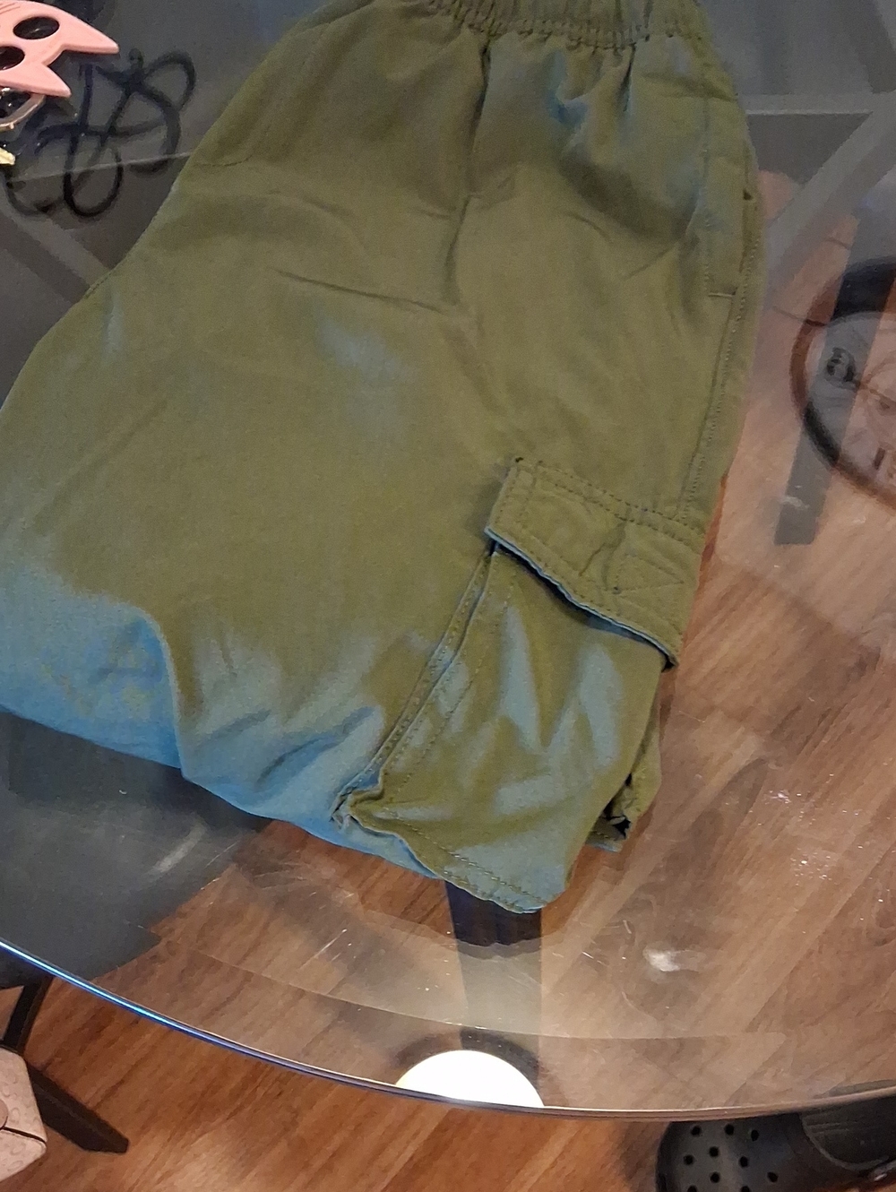 The Children's Place Olive Green Cargo Joggers